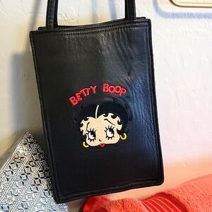 Small/medium Betty boop black vintage purses.